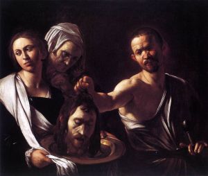 "Salomé con la cabeza de Juan el Bautista", 1607